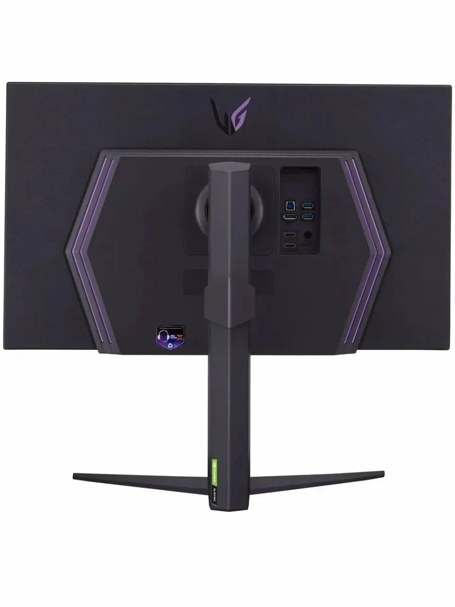 Монитор 27" LG UltraGear 27GR83Q-B IPS 2560x1440, 240 Гц, 1 мс, 16:9, 500 кд/м2, 2xHDMI, 1xDP, 1x3.5 мм, черный