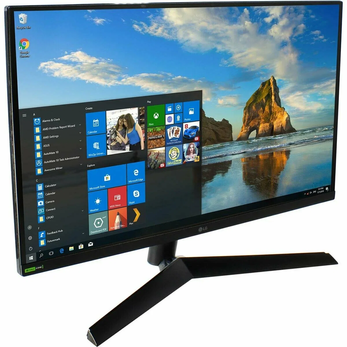 Монитор 27" LG UltraGear 27GS60F-B IPS 1920x1080, 180 Гц, 1 мс, 16:9, 300 кд/м2, 1xHDMI, 1xDP, черный