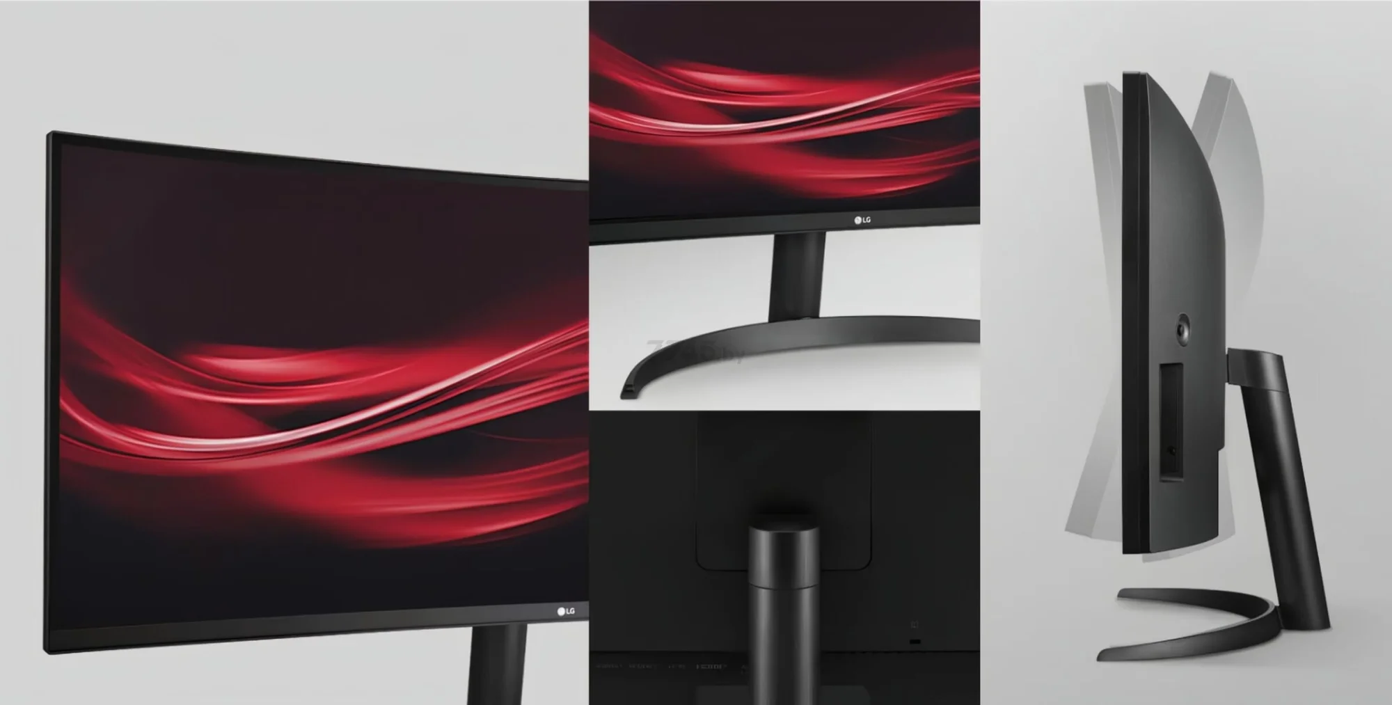 Монитор 34" LG UltraWide 34WR50QK-B VA 3440x1440, 100 Гц, 5 мс, 21:9, 300 кд/м², 2xHDMI, 1xDP, черный