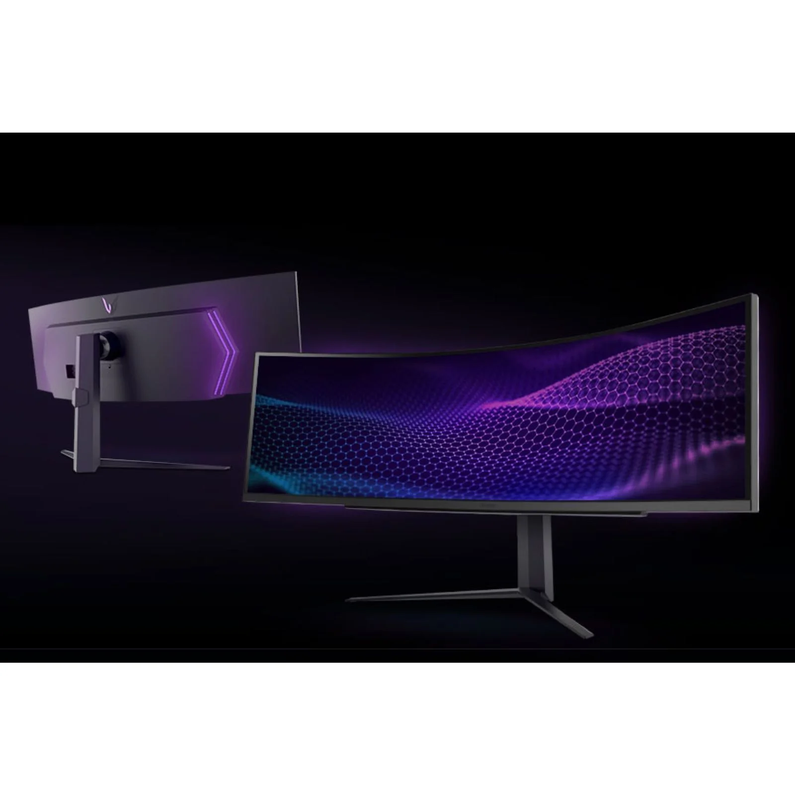 Монитор 49" LG UltraGear 49GR85DC-B VA 5120x1440, 240 Гц, 1 мс, 32:9, 450 кд/м2, 2xHDMI, 1xDP, изогнутый, черный
