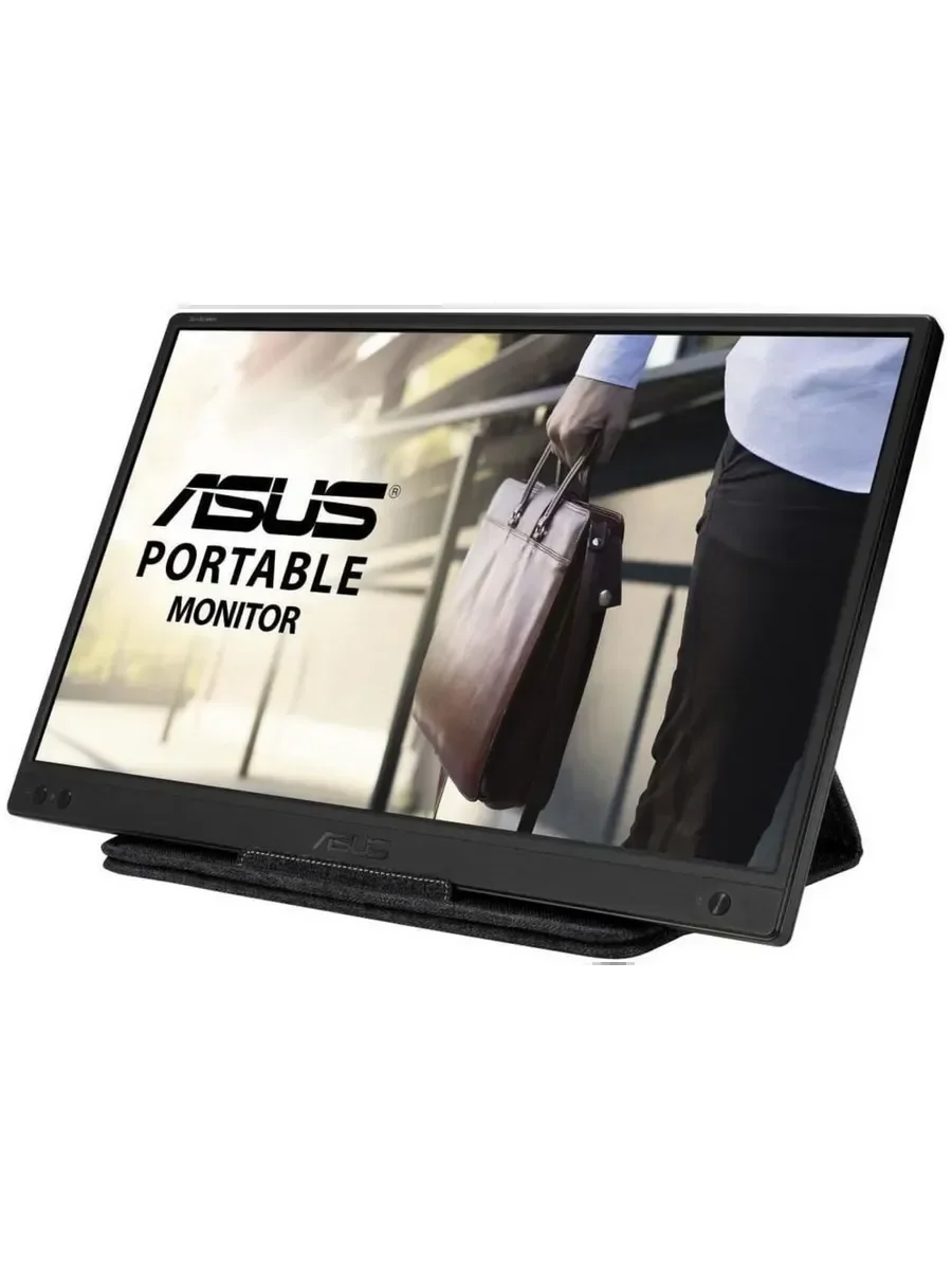Монитор 15.6" Asus ZenScreen MB166CR IPS 1920x1080, 60 Гц, 5 мс, 16:9, 250 кд/м², USB-C, черный