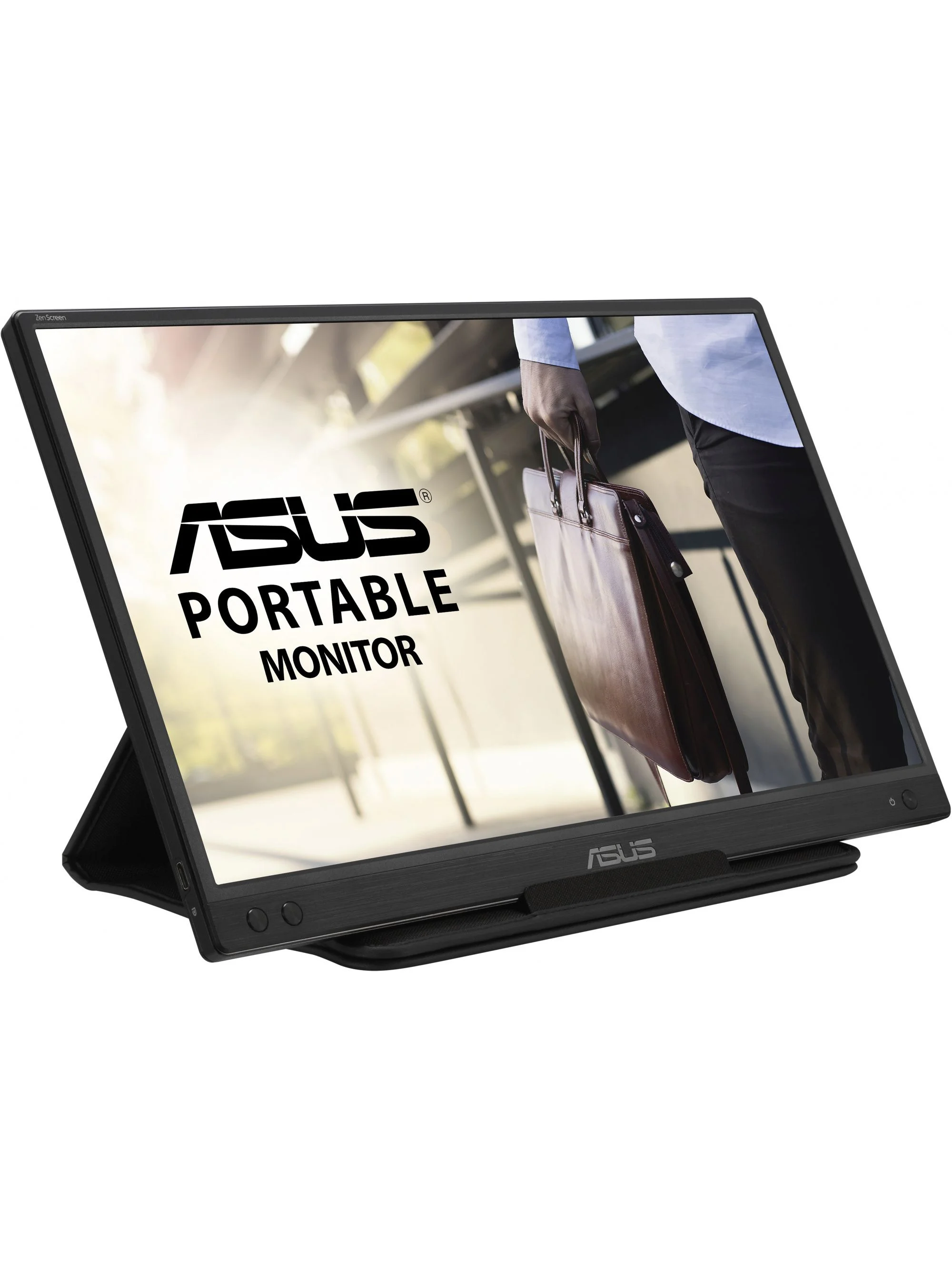 Монитор 15.6" Asus ZenScreen MB166CR IPS 1920x1080, 60 Гц, 5 мс, 16:9, 250 кд/м², USB-C, черный