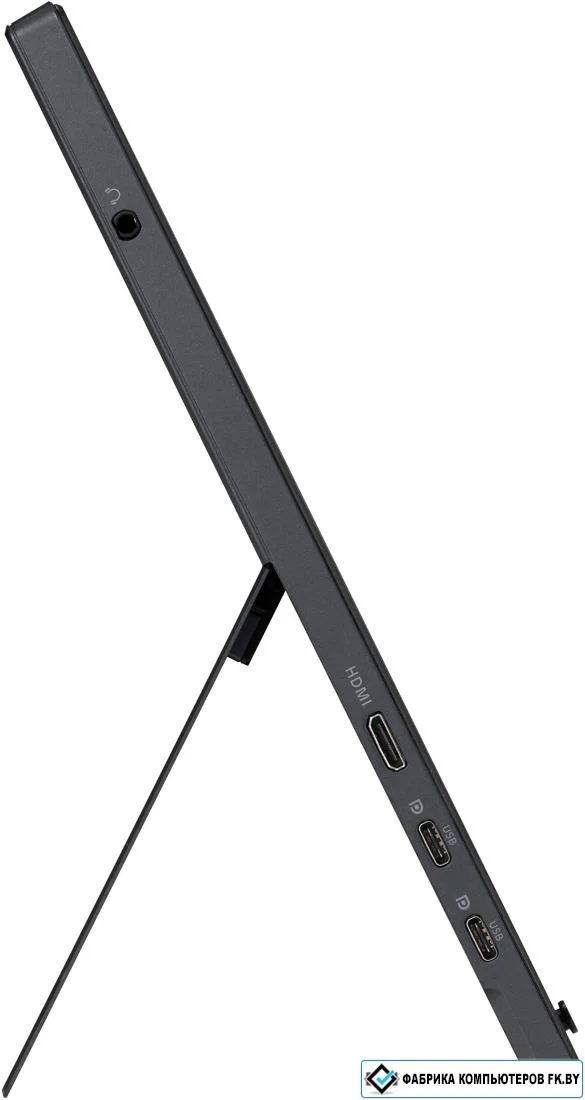 Монитор 15.6" ASUS ZenScreen MB16AHG IPS 1920x1080, 144 Гц, 3 мс, 16:9, 300 кд/м², mini HDMI, USB-C, 3.5 Jack, FreeSync, темно-серый/черный