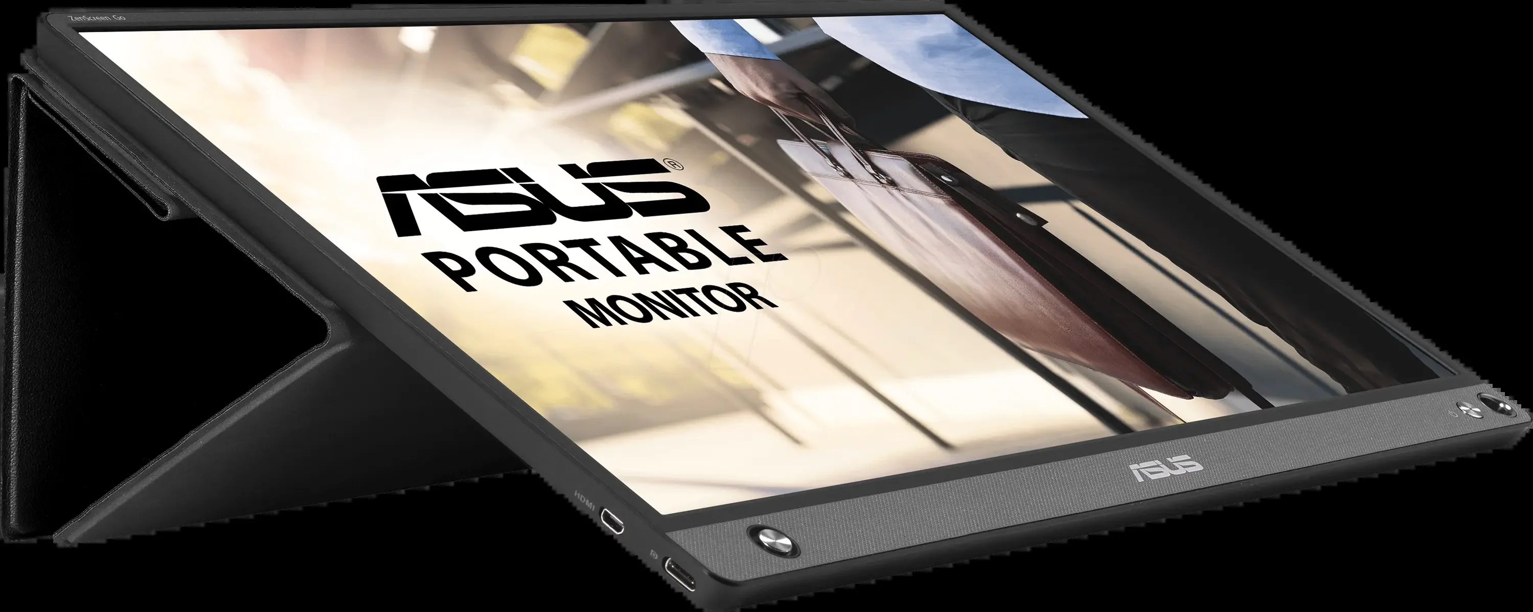 Монитор 15.6" ASUS ZenScreen MB16AHP IPS 1920x1080, 60 Гц, 5 мс, 16:9, 250 кд/м², micro HDMI, USB-C, динамики, черный