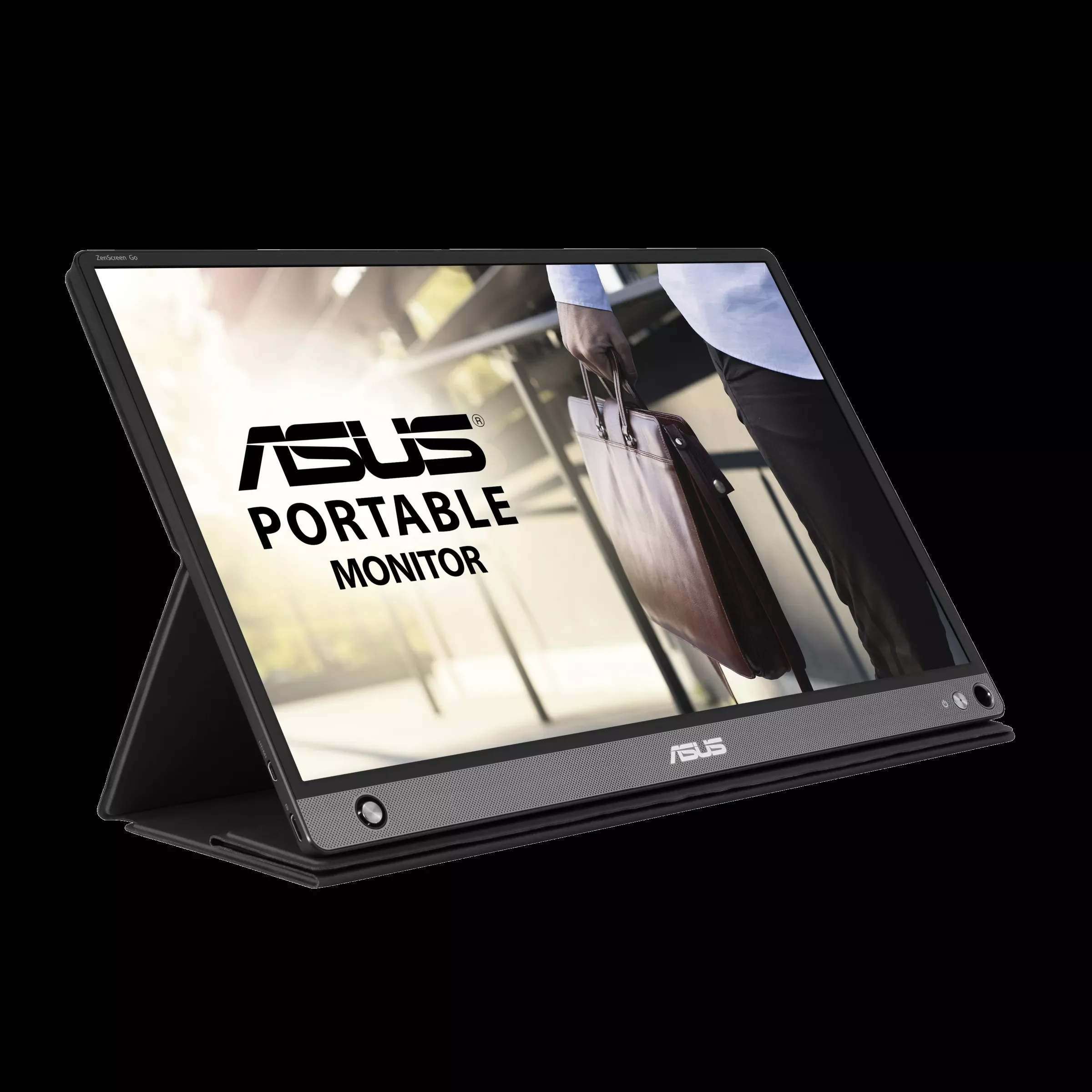 Монитор 15.6" ASUS ZenScreen MB16AHP IPS 1920x1080, 60 Гц, 5 мс, 16:9, 250 кд/м², micro HDMI, USB-C, динамики, черный