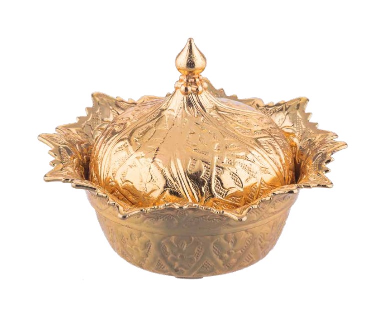 Сахарница медная 150 мл."Gold" (Турция)