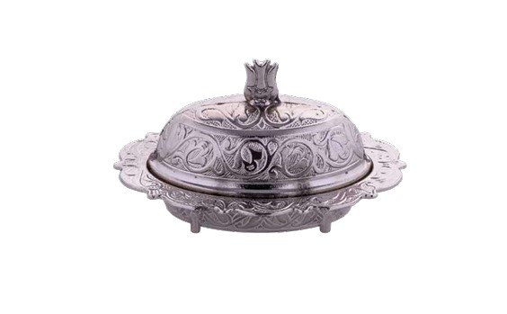 Сахарница мини 80 гр."Silver" (Турция)