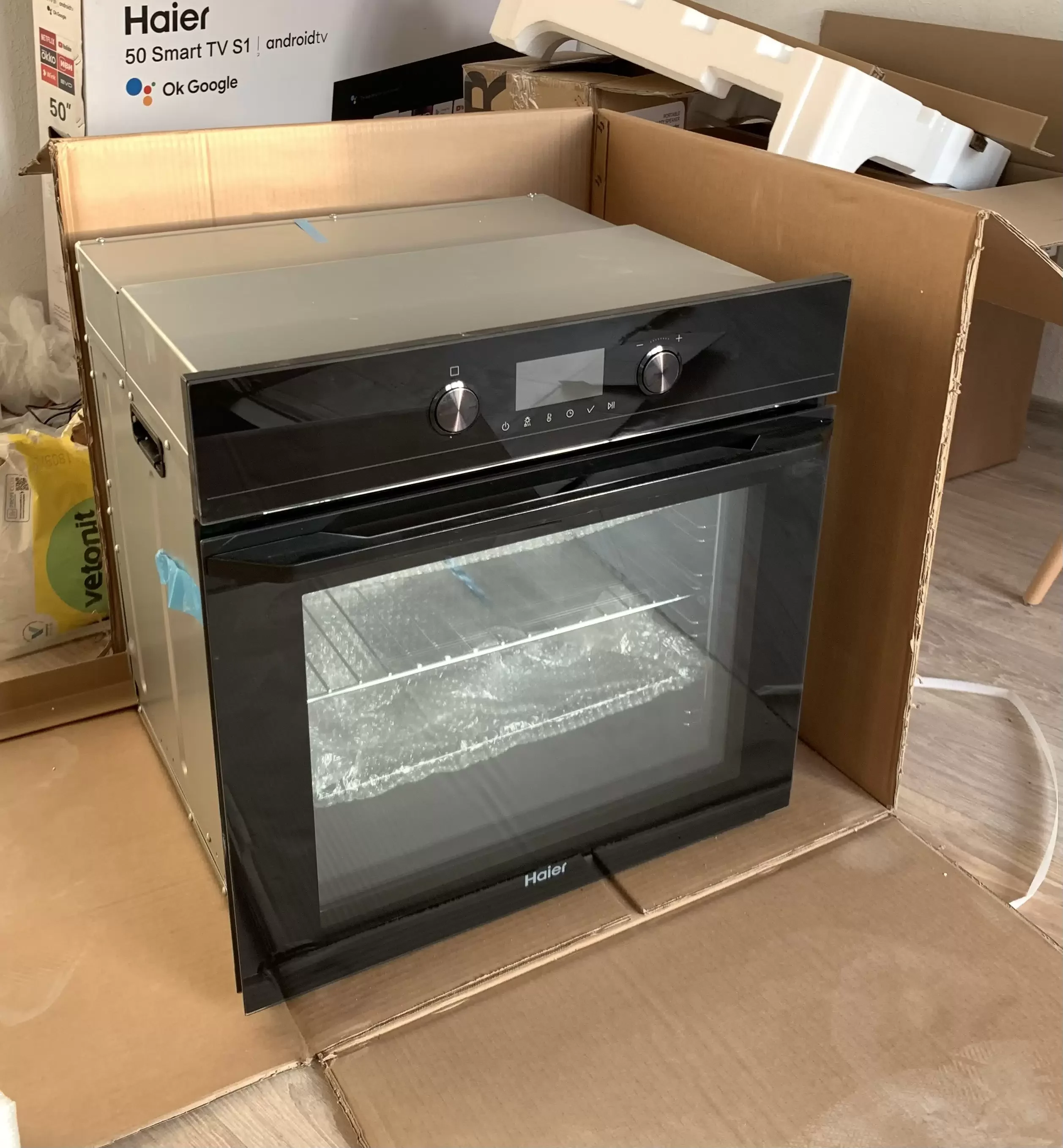 Электрический духовой шкаф Haier HOQ-K5AAN3GG