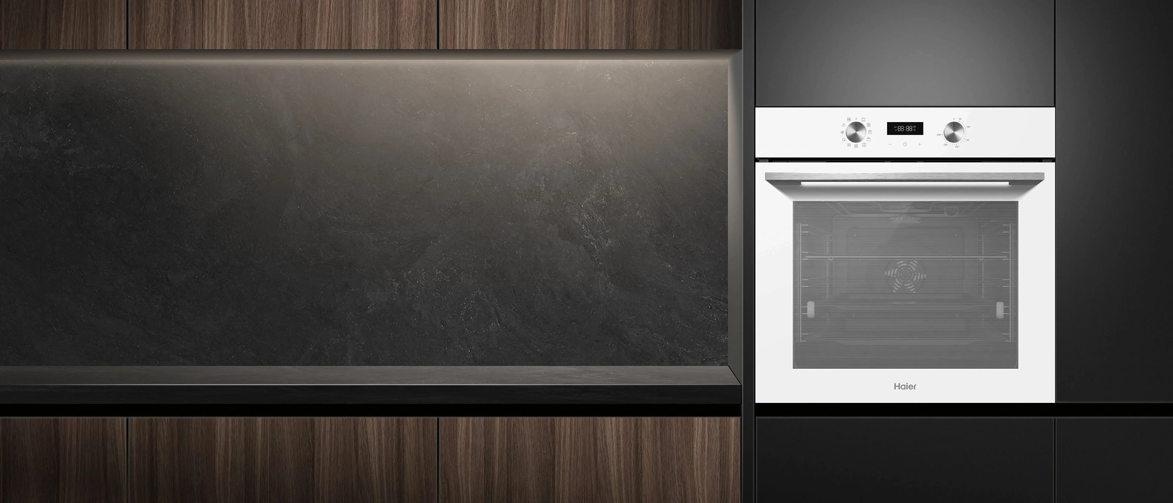 Электрический духовой шкаф Haier HOQ-R2ARN3WB