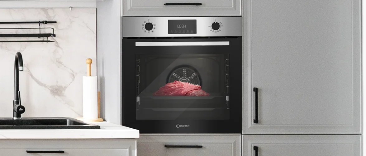 Электрический духовой шкаф Indesit IBFTE 3841 BL