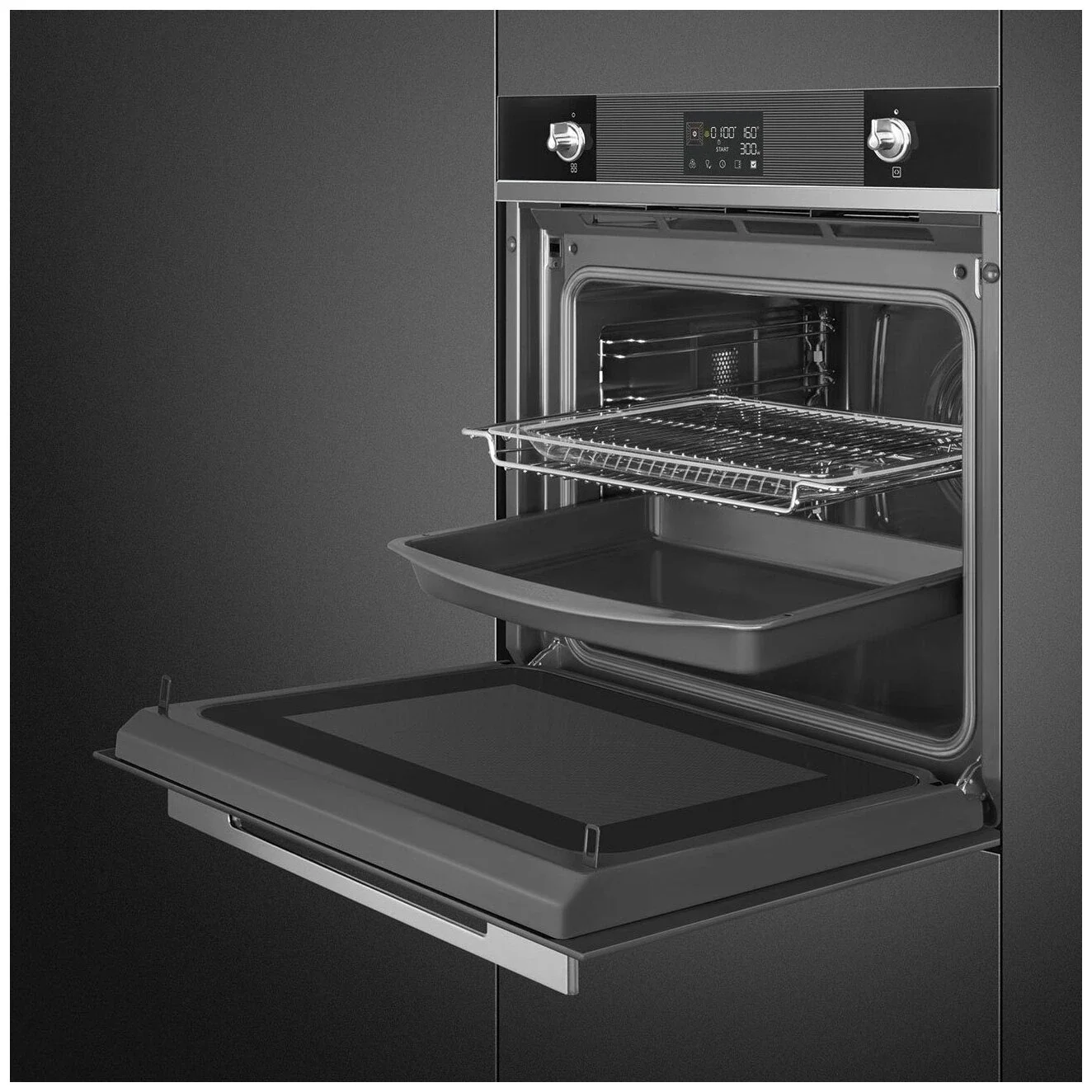 Электрический духовой шкаф Smeg SO6302M2N