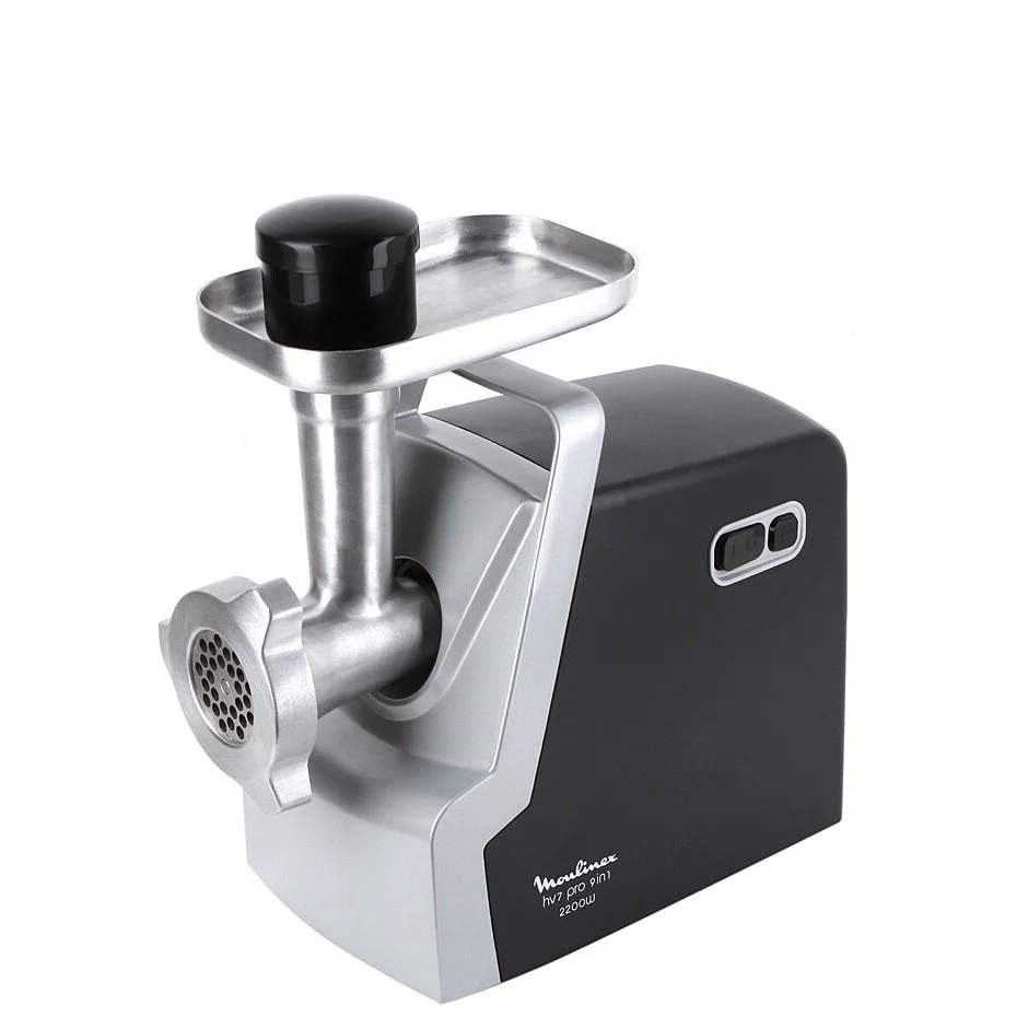 Мясорубка Moulinex HV7 ME548810, серебристый/ черный