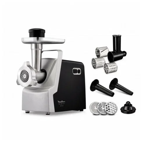 Мясорубка Moulinex HV7 ME548810, серебристый/ черный