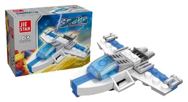 VETTA JIE STAR Конструктор пластик, 6+, 12 дизайнов, Кос-28018