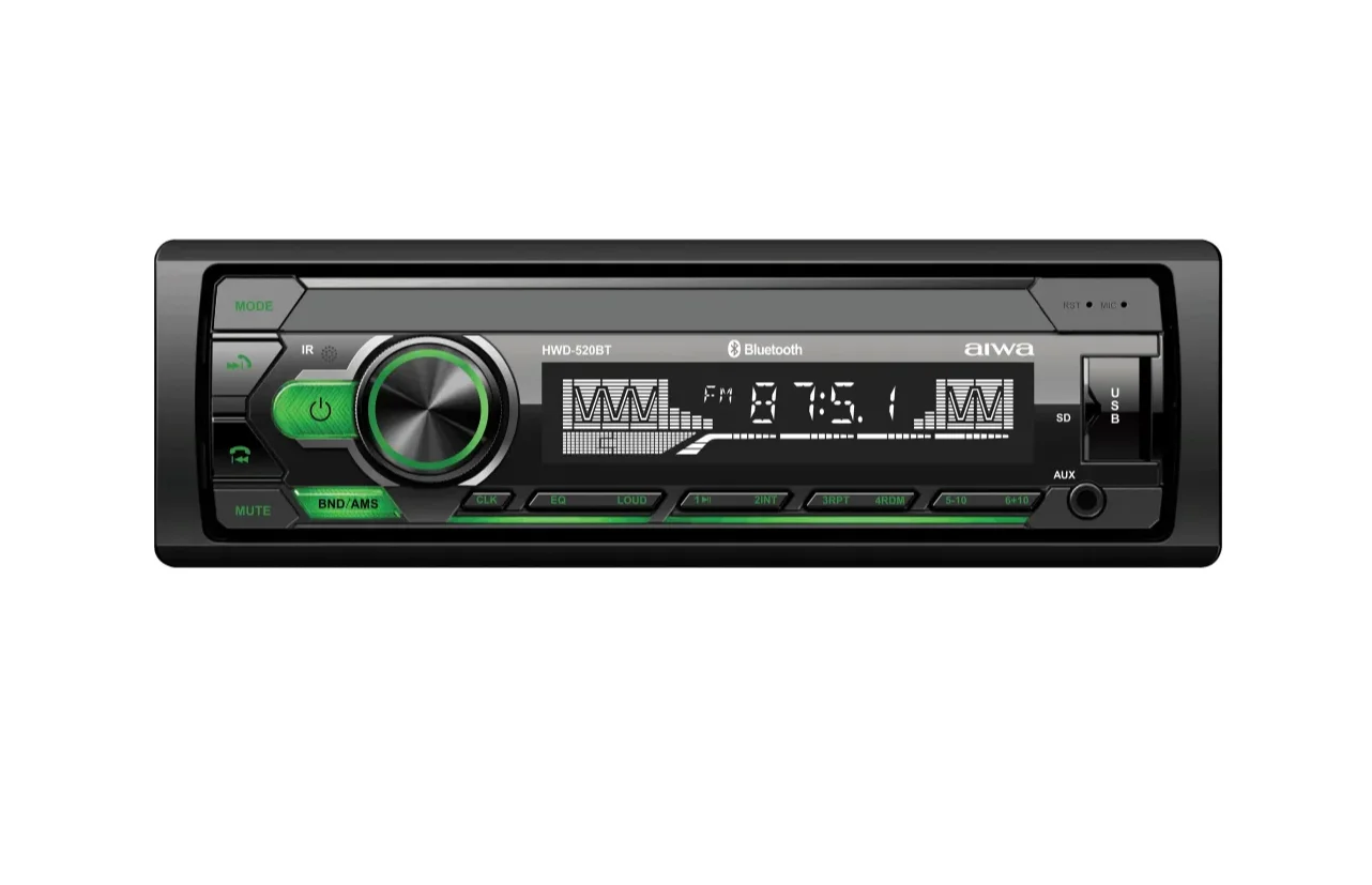 Автомагнитола MP3/WMA AIWA HWD-520BT 4 х 50 Вт,