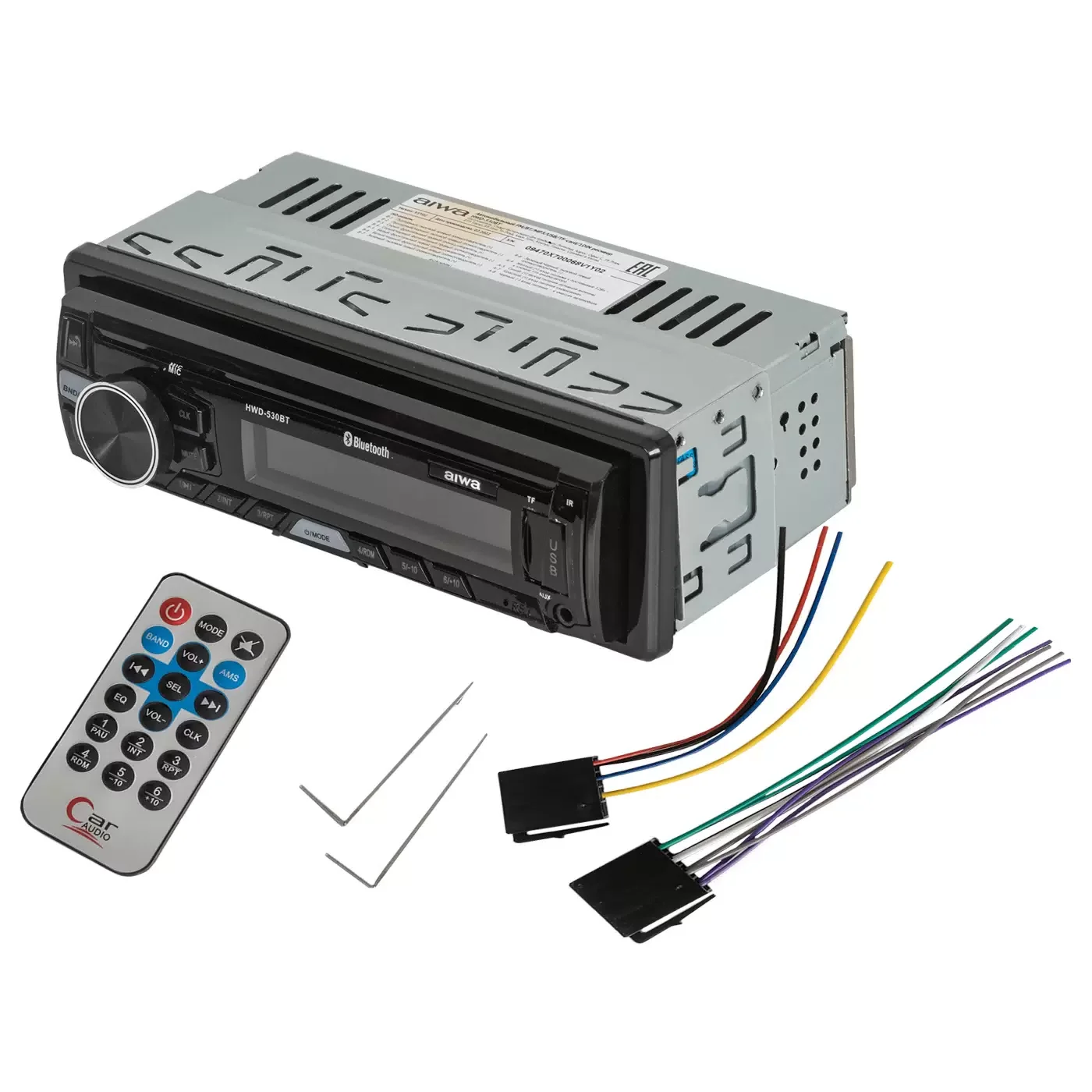 Автомагнитола MP3/WMA AIWA HWD-640BT 4 х 50 Вт