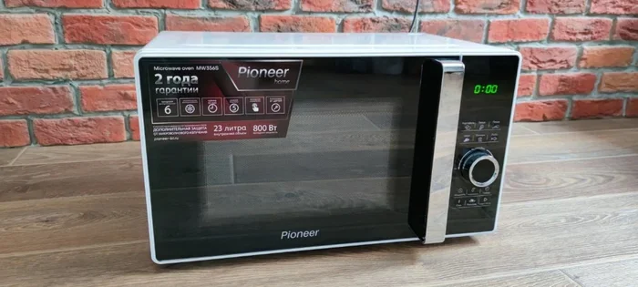 СВЧ печь-соло Pioneer MW356S 800Вт, 23л, сенсор