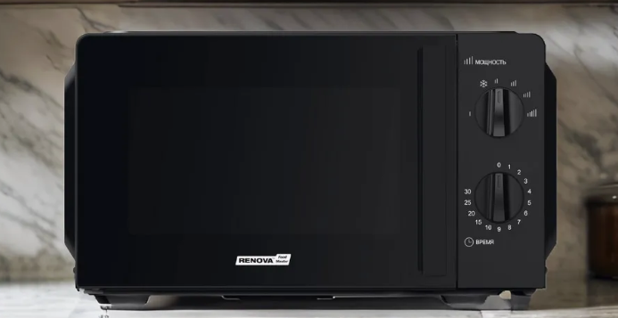 СВЧ печь-соло RENOVA MMS-20B2 700 Вт, 20 л, механика