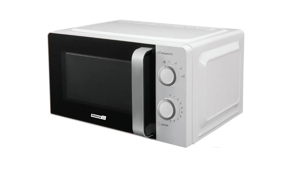 СВЧ печь-соло RENOVA MMS-20W1 белый 700 Вт, 20 л, механика