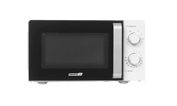 СВЧ печь-соло RENOVA MMS-20W1 белый 700 Вт, 20 л, механика