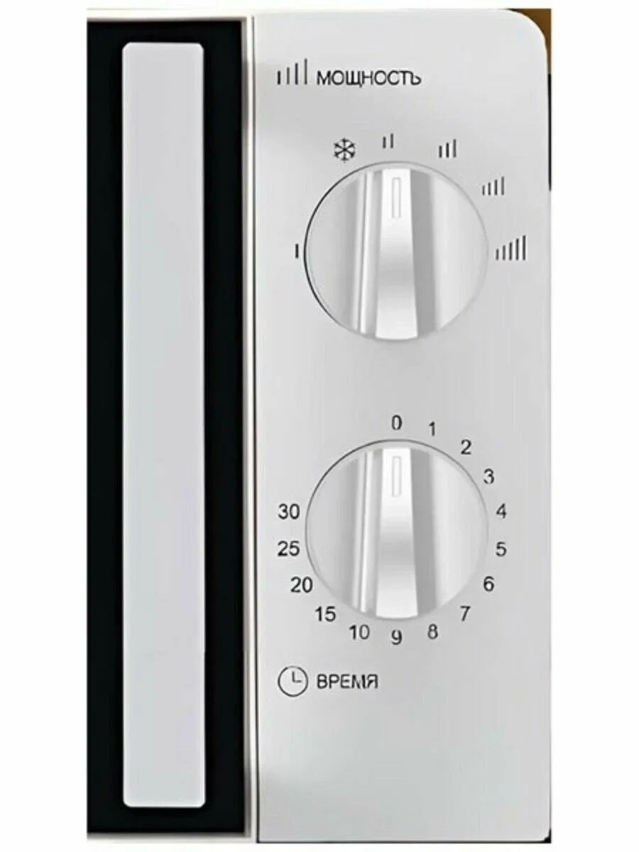 СВЧ печь-соло RENOVA MMS-20W2 бело/черный 700 Вт, 20 л, механика
