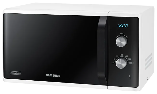 СВЧ печь-соло SAMSUNG MS23K3614AW (23л, 800 Вт, биоэмаль, таймер до 60 мин)