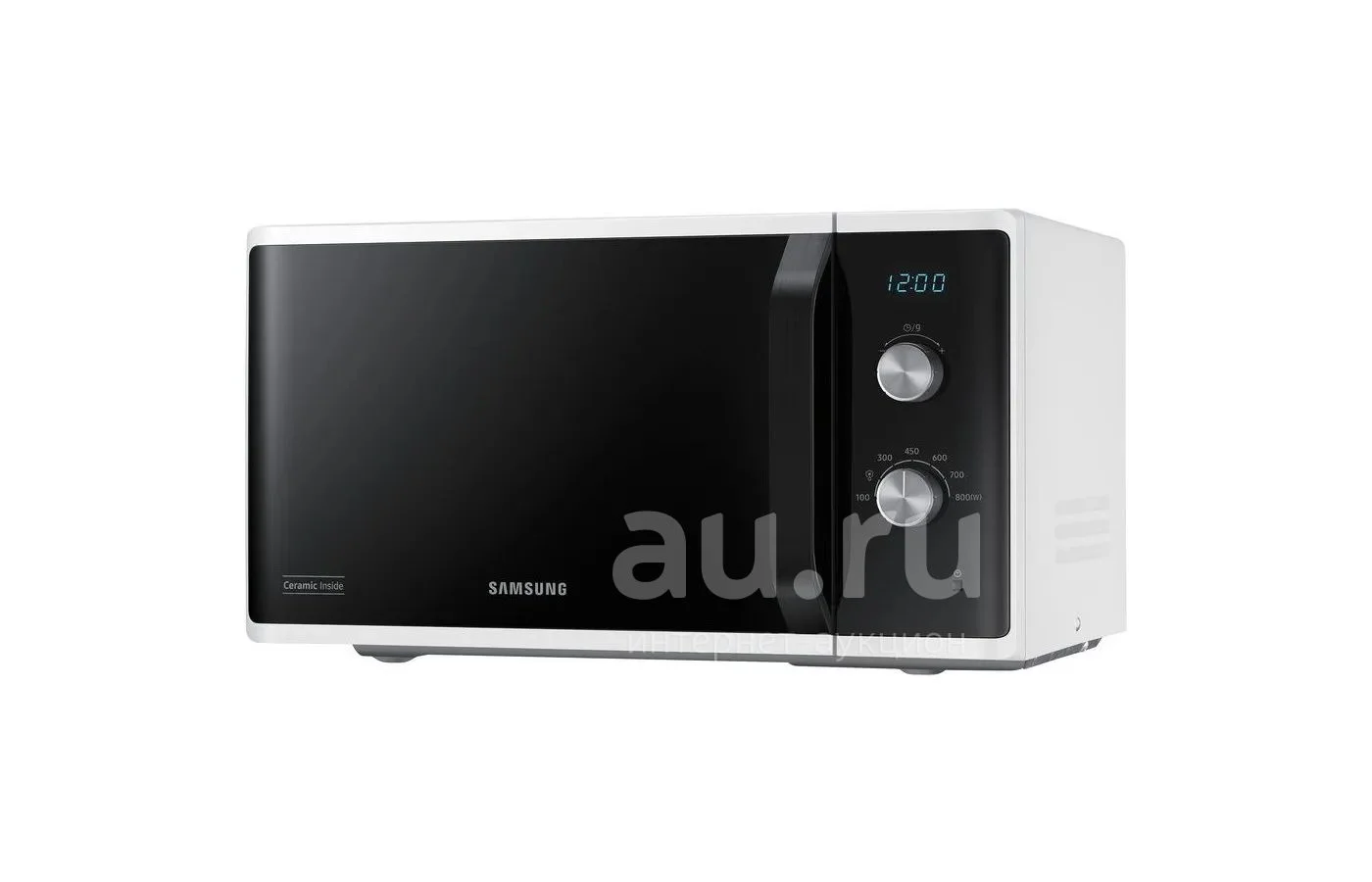 СВЧ печь-соло SAMSUNG MS23K3614AW (23л, 800 Вт, биоэмаль, таймер до 60 мин)