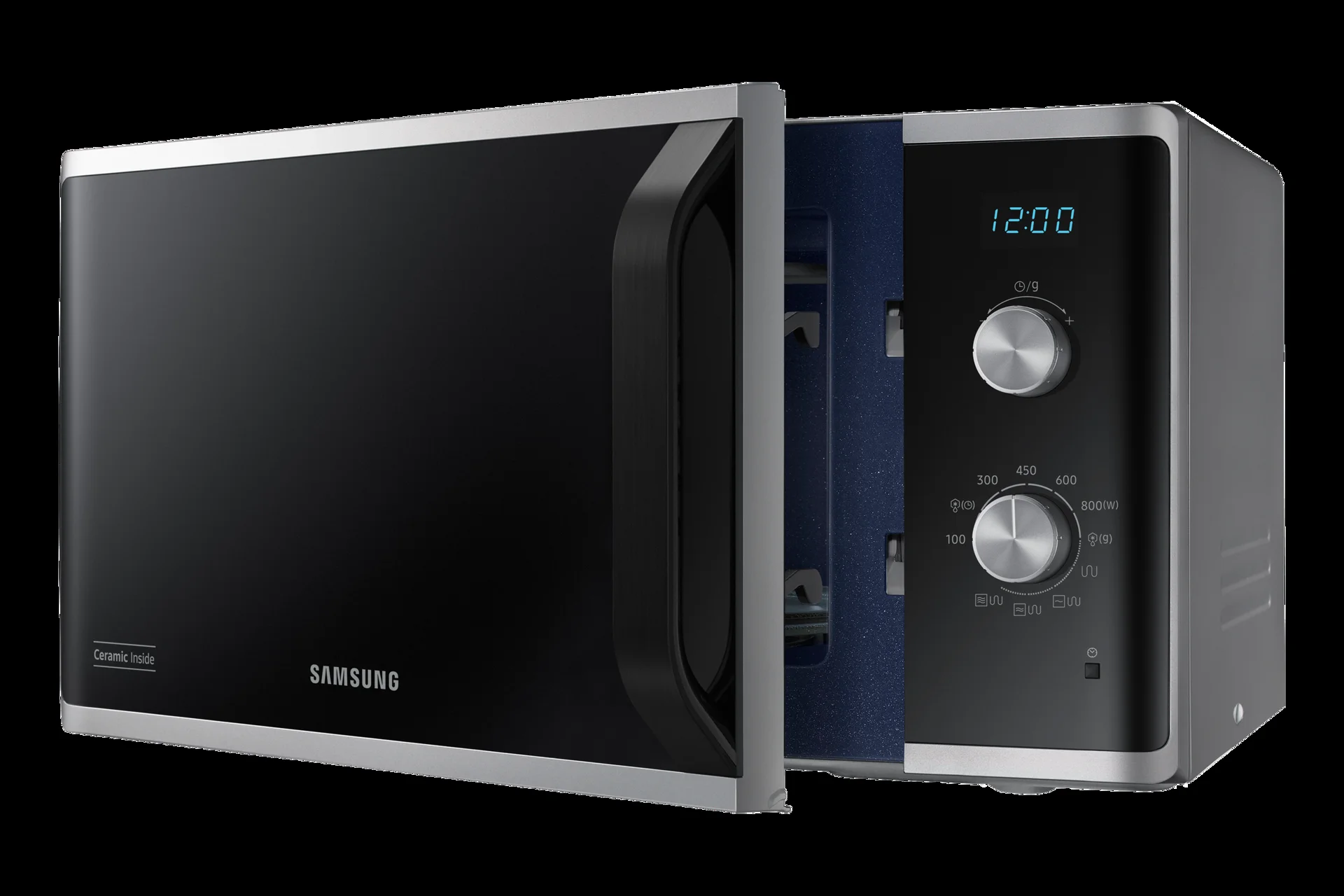 СВЧ печь-соло SAMSUNG MS23K3614AW (23л, 800 Вт, биоэмаль, таймер до 60 мин)