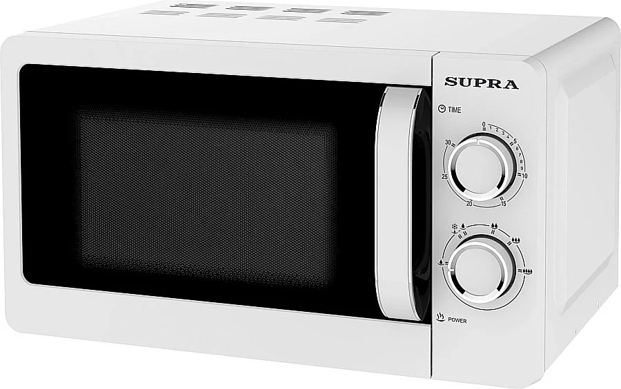 СВЧ печь-соло SUPRA 20MS55 700Вт, 20л 6 уров.мощ. Зеркальный Графит. ПРОМО ЦЕНА/ХИТ ПРОДАЖ!!!