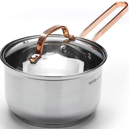 MB Ковш 1,9л нерж с/кр зол/ручки MB