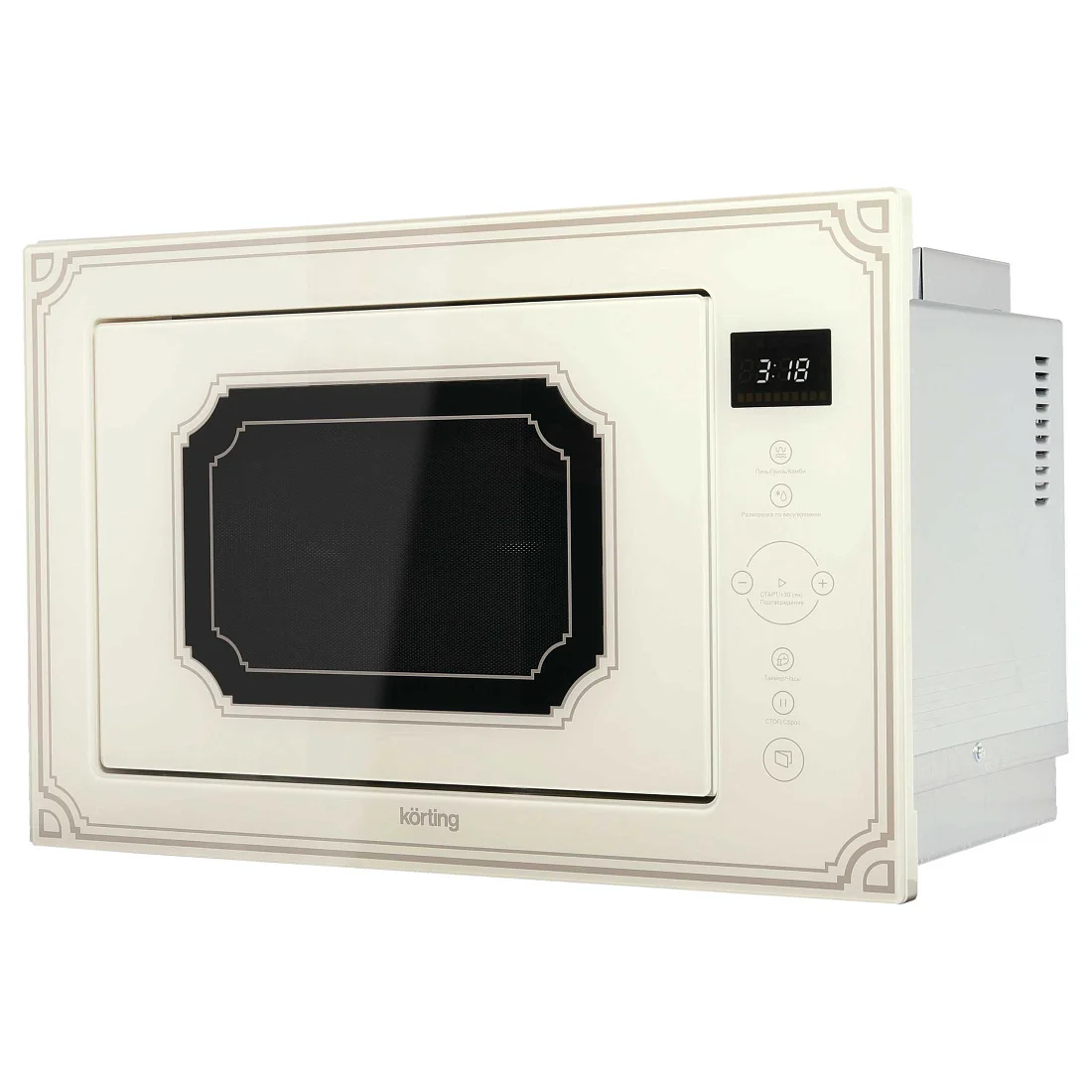 Микроволновая печь встраиваемая 25L KMI 825 TGW KORTING