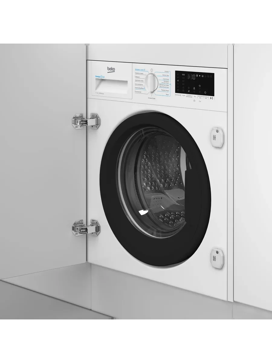 Встраиваемая стирально-сушильная машина BI3DBT8841 W 7115443400 BEKO