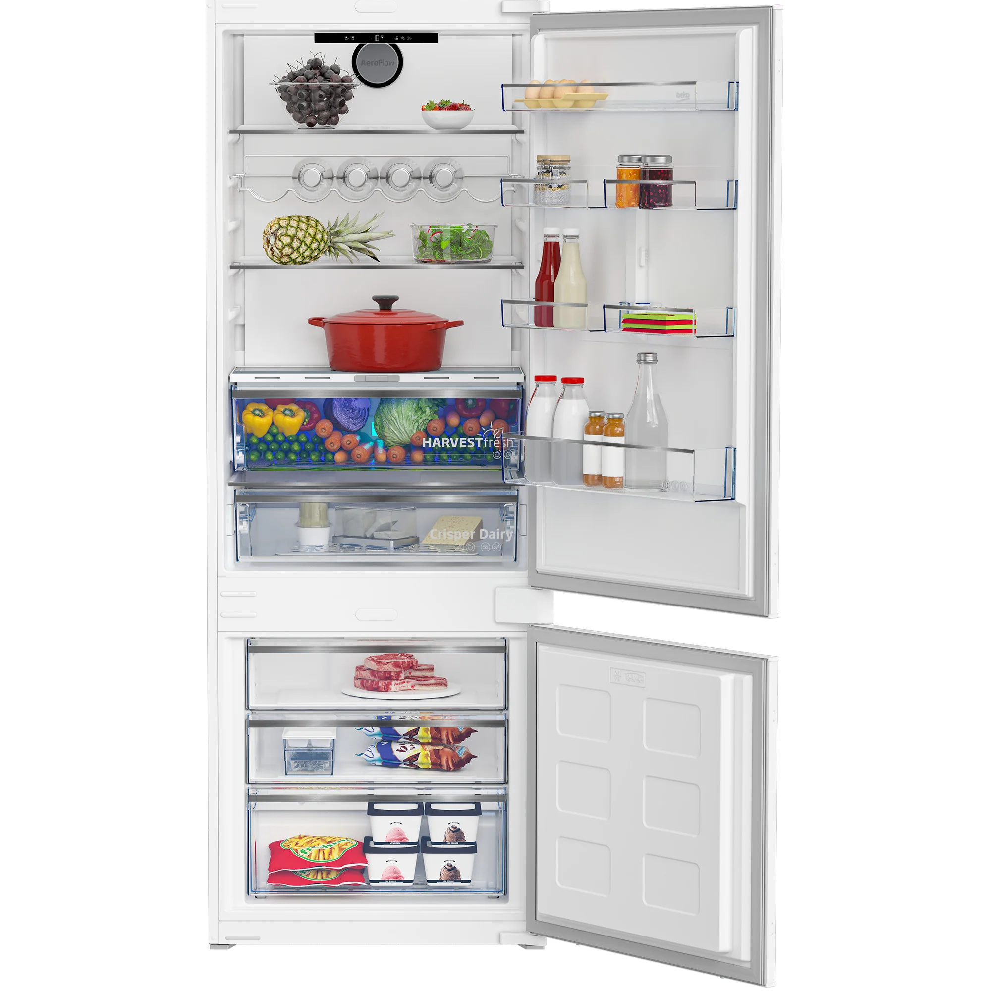 Холодильник встраиваемый BCNE400I35ZS 7278748701 BEKO