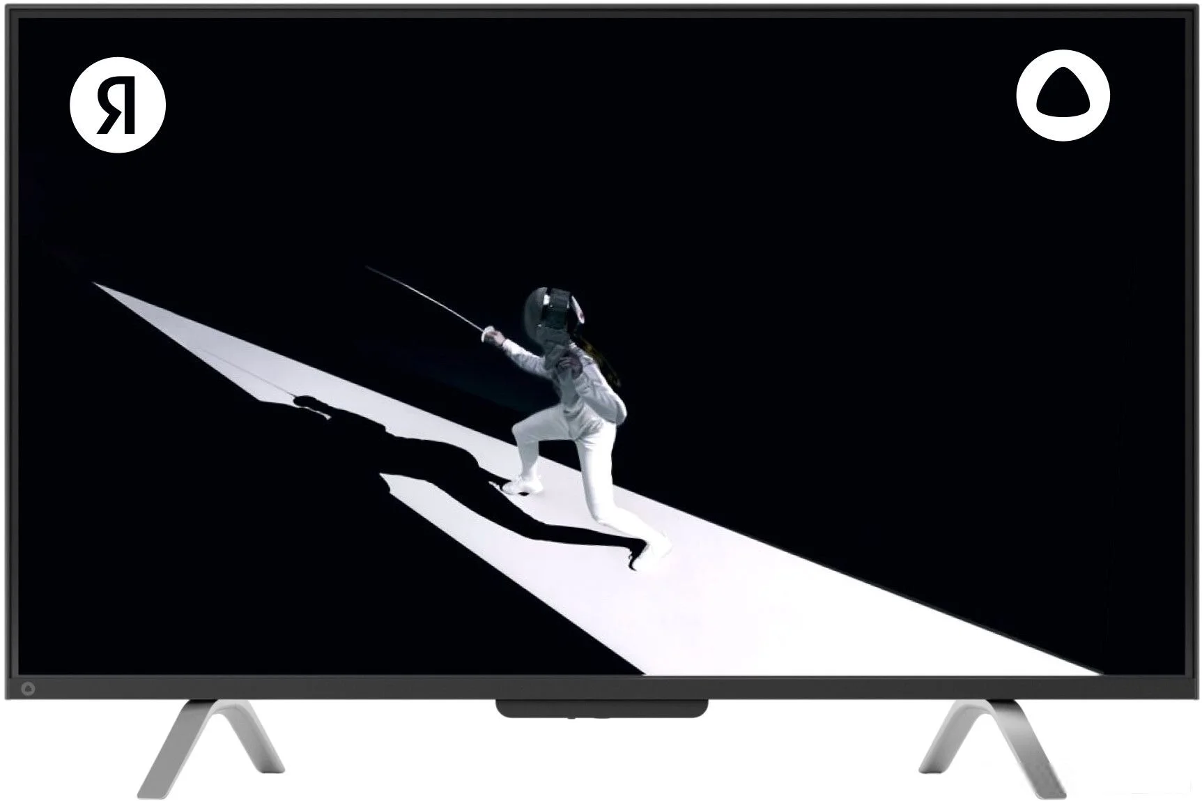 Телевизор Яндекс 43'' YNDX-00074 черный LED UHD 60Hz Алиса 3/32Gb