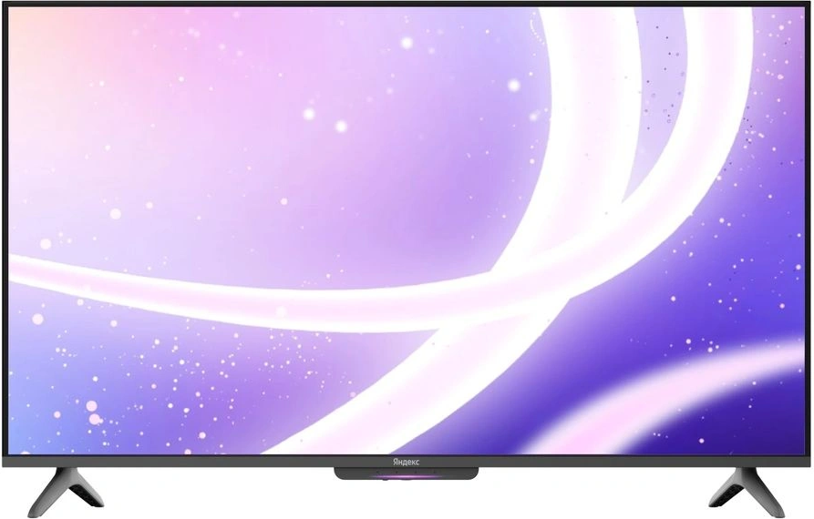 Телевизор Яндекс 65" YNDX-00077 черный LCD DLED 4K UHD 60Hz Бейсик с Алисой на YaGPT