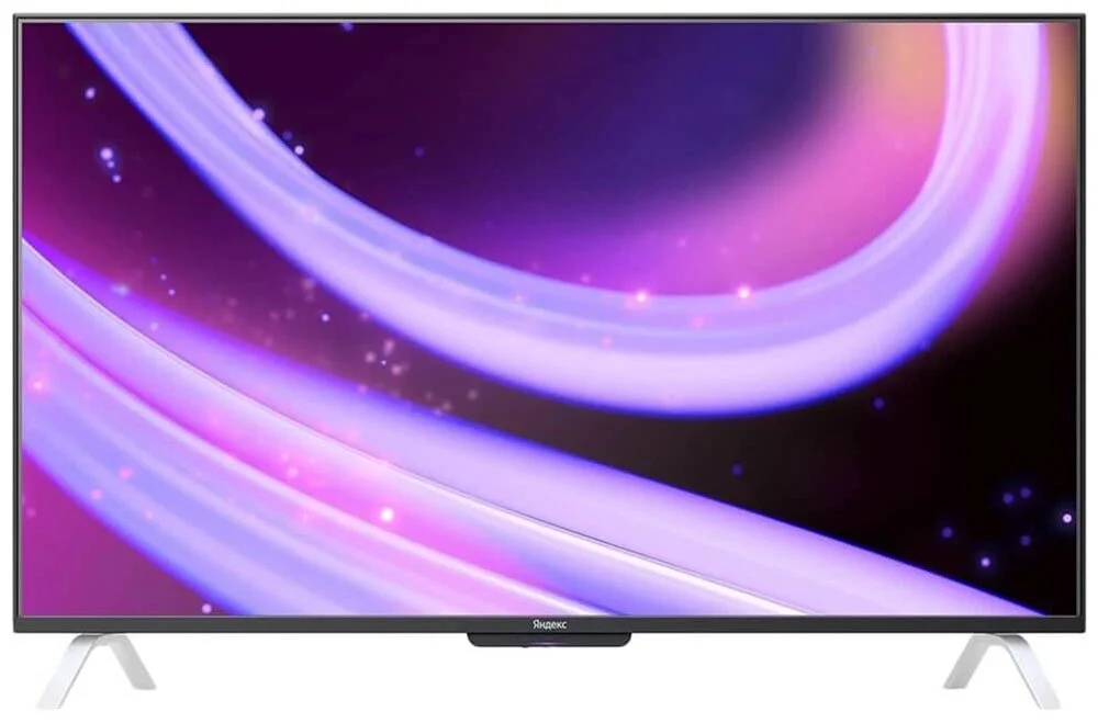 Телевизор Яндекс 65" YNDX-00096 черный QLED UHD 60Hz Алиса