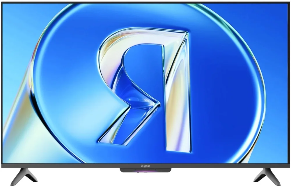 Телевизор Яндекс ТВ 43" Станция Бейсик QLED с Алисой YNDX-00078