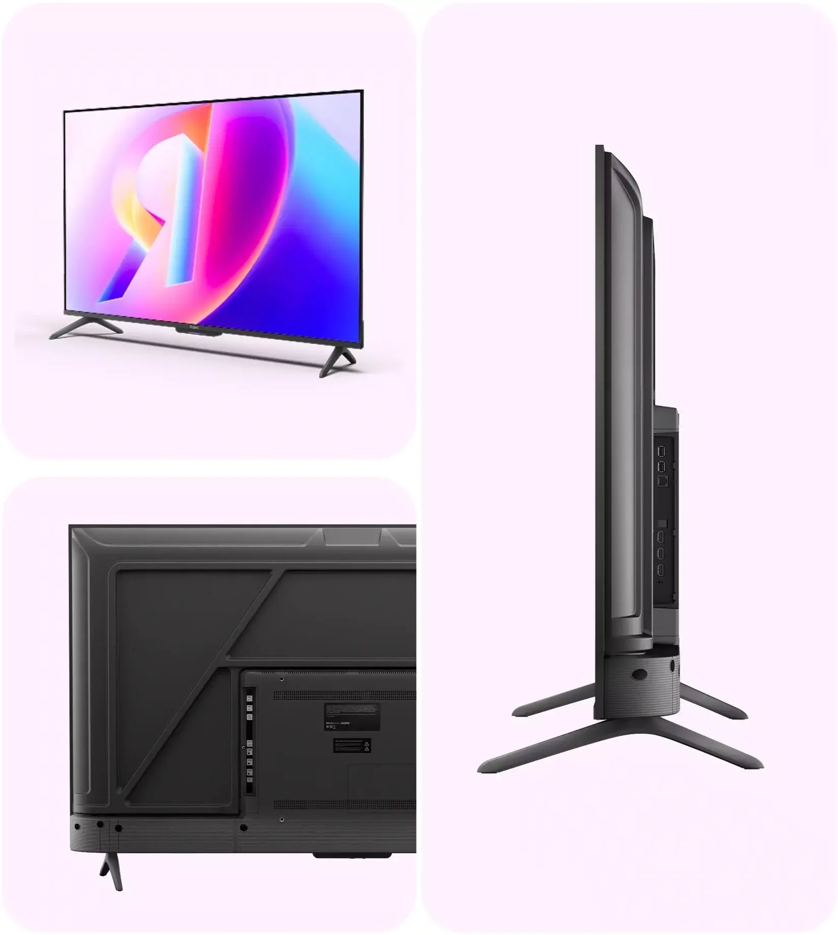Телевизор Яндекс ТВ 65" Станция Бейсик QLED с Алисой YNDX-00081