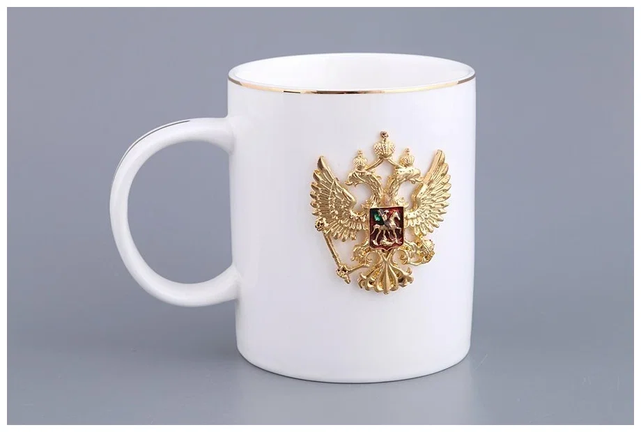 КРУЖКА LEFARD "ГЕРБ" 350 МЛ (КОР=36ШТ.)