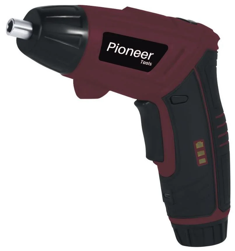 Отвертка аккум. Pioneer CS-M0401 blister, 4 В, 2000мАч., 3,5Нм. 200об./мин