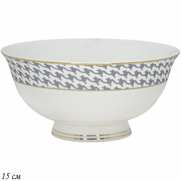 Салатник 15см EARL GREY в под.уп.(х30)Костяной фарфор