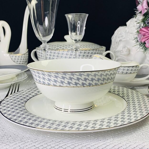 Салатник 15см EARL GREY в под.уп.(х30)Костяной фарфор