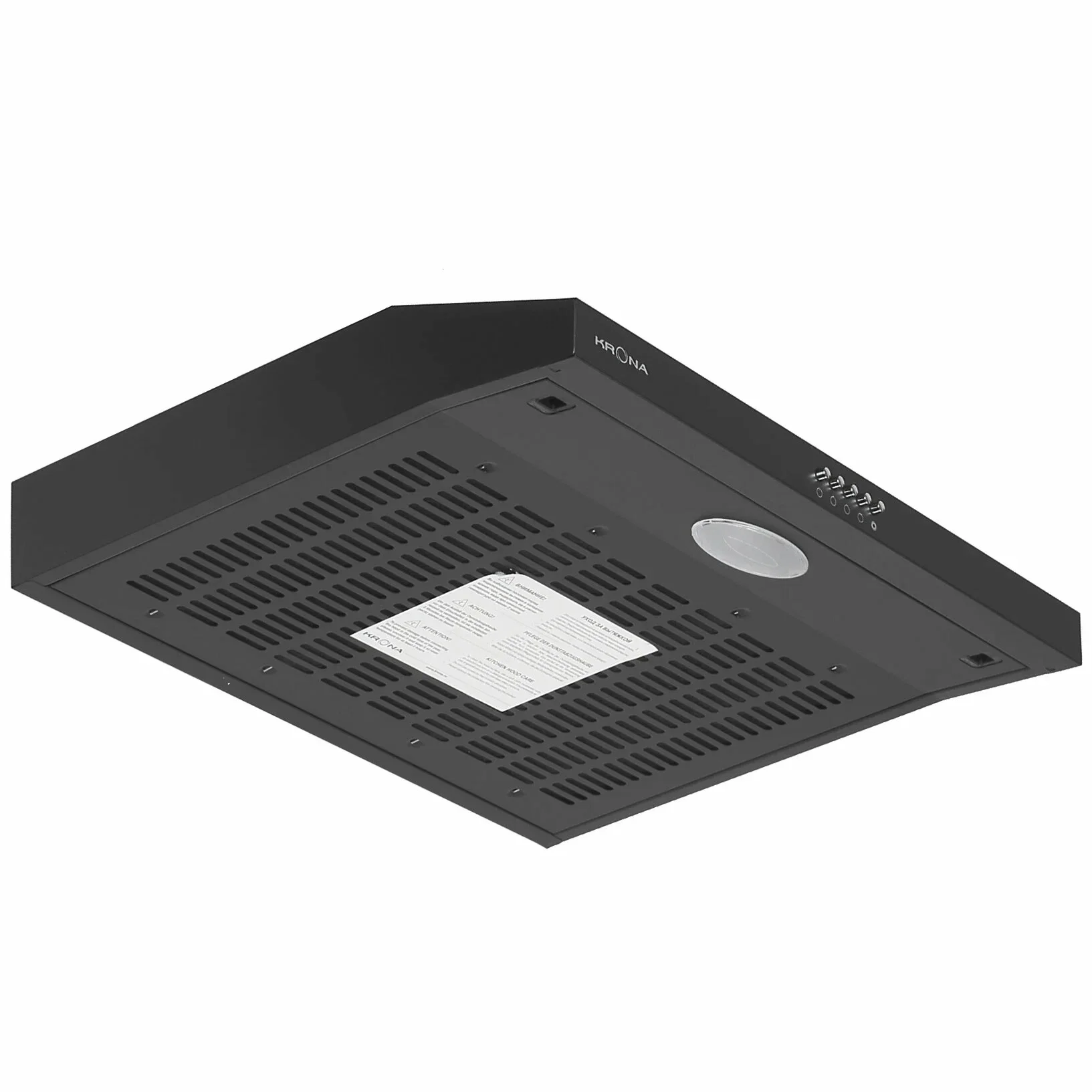 Вытяжка Krona ERMINA 600 black PB