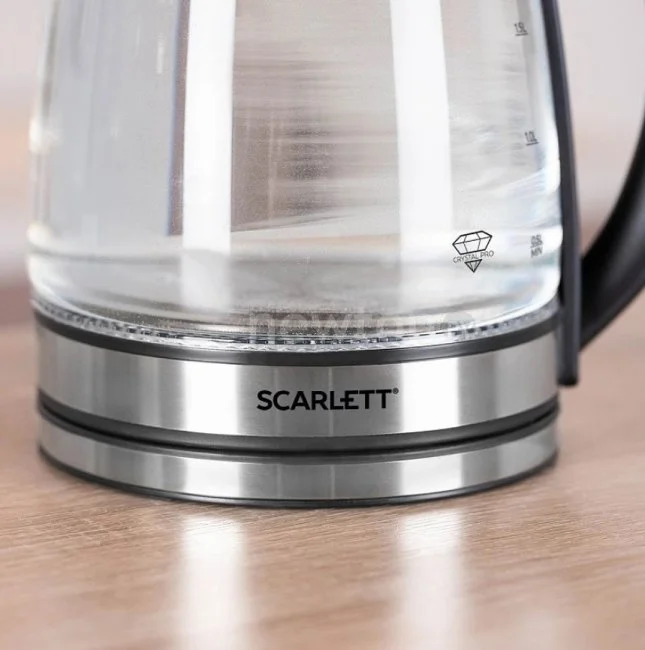 Чайник электрический Scarlett SC-EK27G54 серебристый
