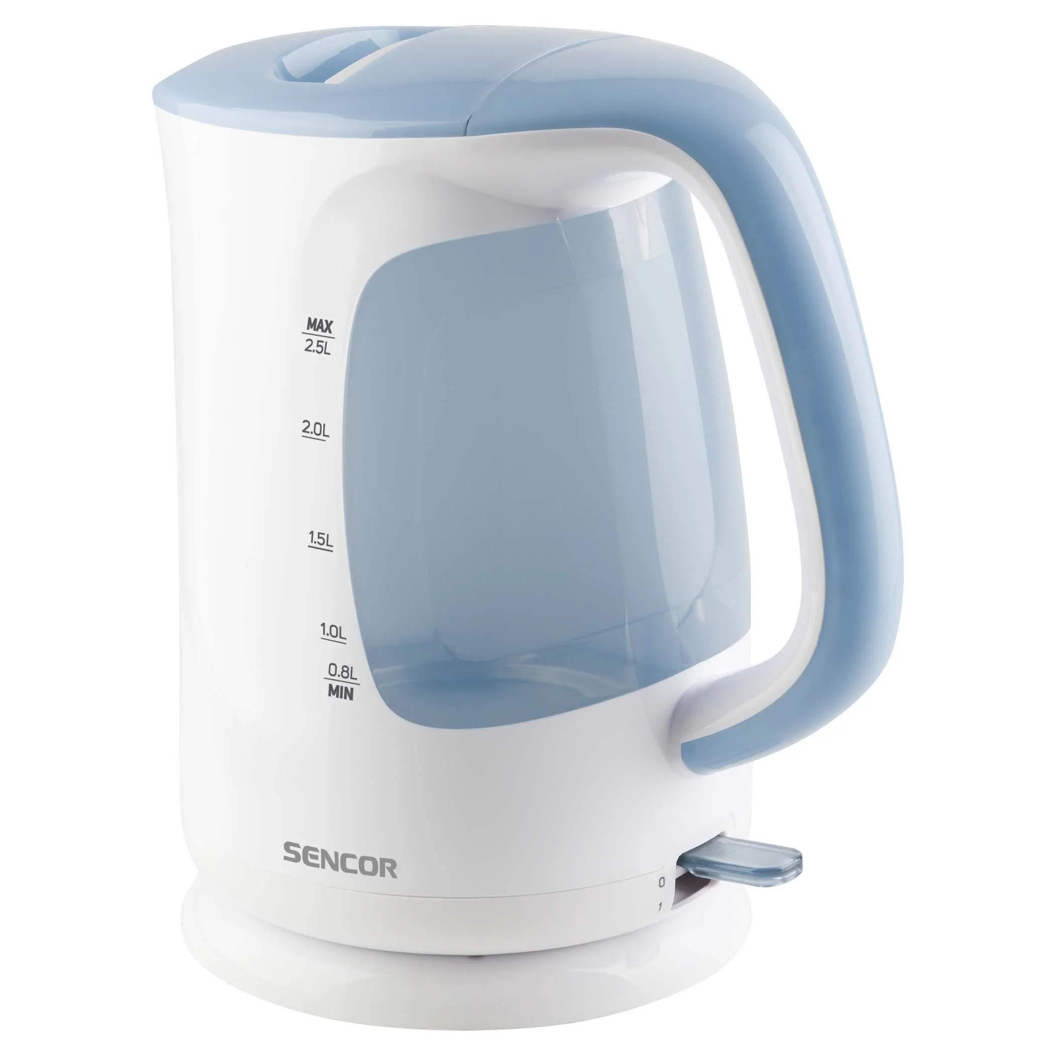 Чайник электрический Sencor SWK 2510WH пластик, 2,5 л, 2200 Вт, белый