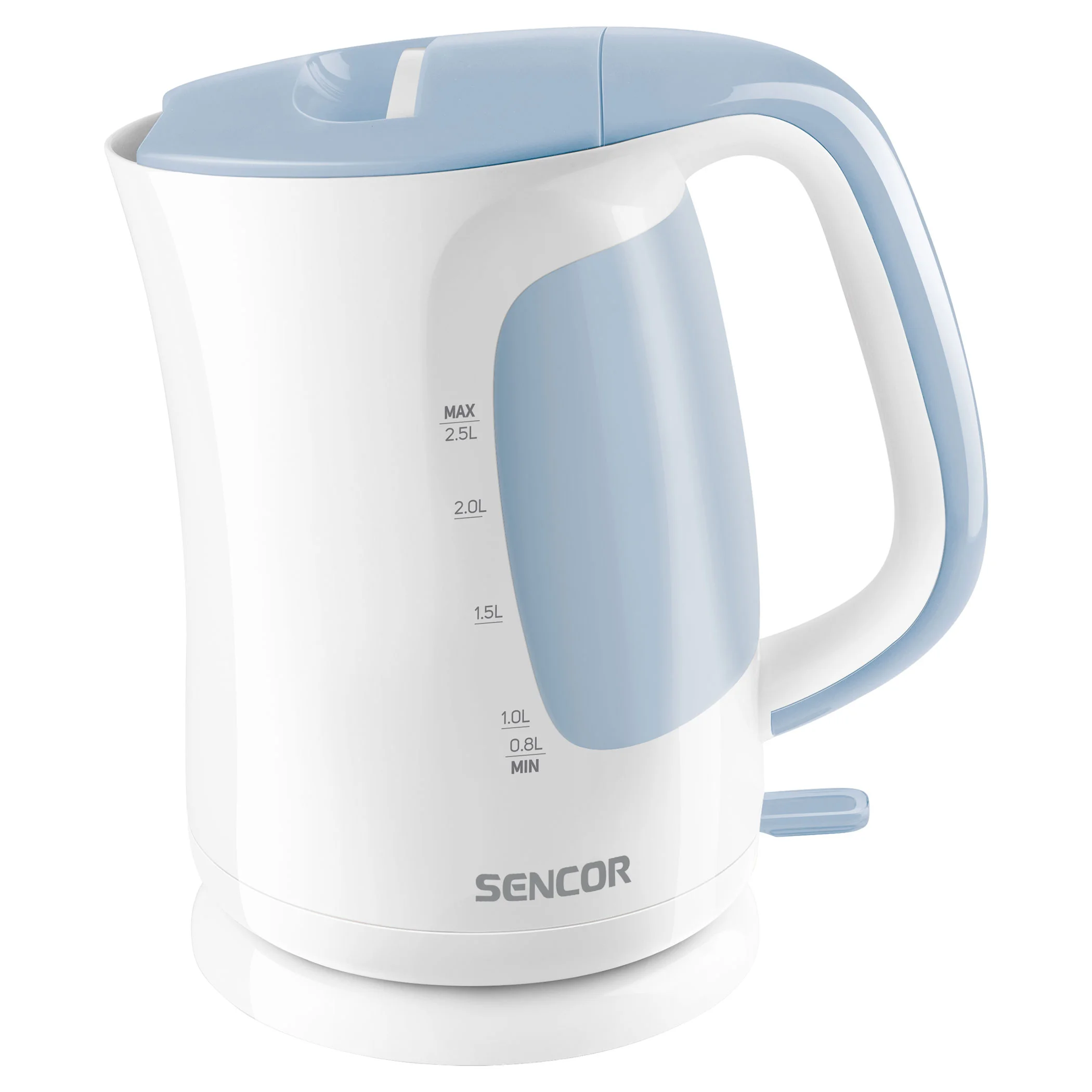 Чайник электрический Sencor SWK 2510WH пластик, 2,5 л, 2200 Вт, белый