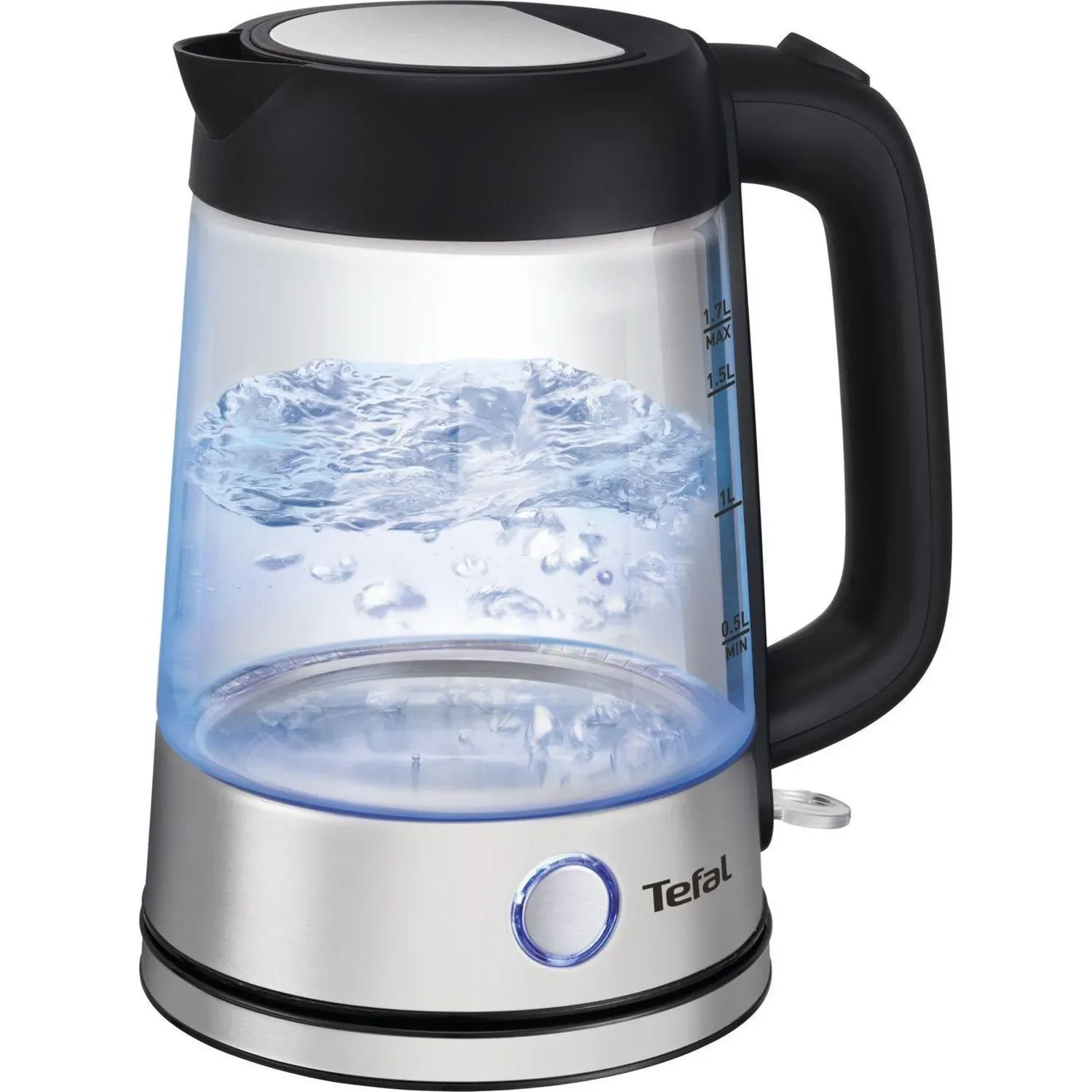 Чайник электрический Tefal KI750D30 1.7 л, 1700 Вт, серебристый/металл