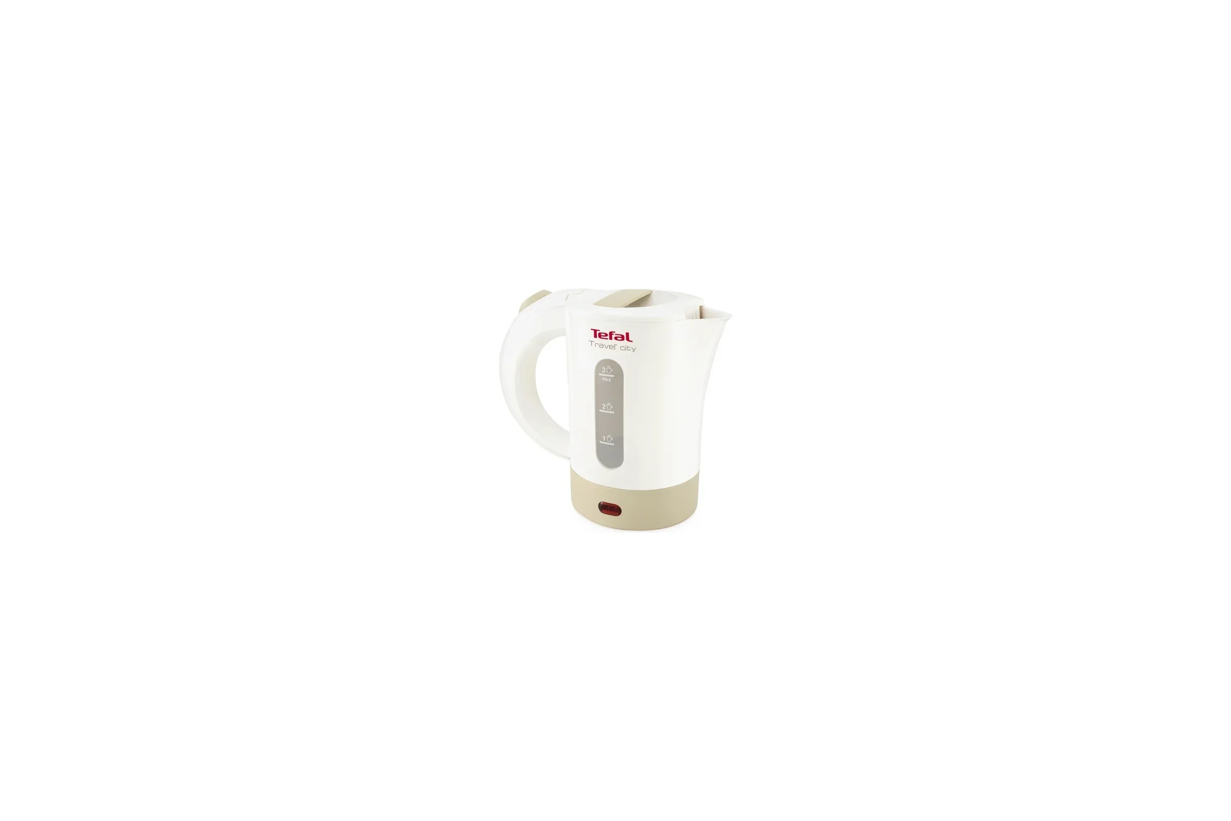 Чайник электрический Tefal KO120130 0.5л. 650Вт белый/бежевый(корпус: пластик)
