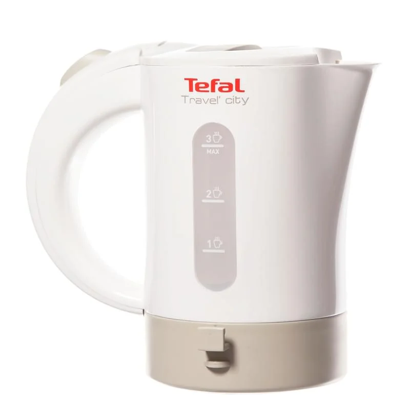 Чайник электрический Tefal KO120130 0.5л. 650Вт белый/бежевый(корпус: пластик)