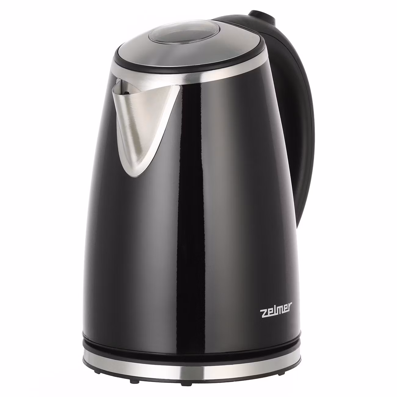 Чайник электрический Zelmer ZCK1274B 1.7 л, 2200 Вт, черный корпус: металл